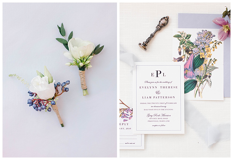 Fine Art Lilac Wedding In Northern Maryland by LB Photography