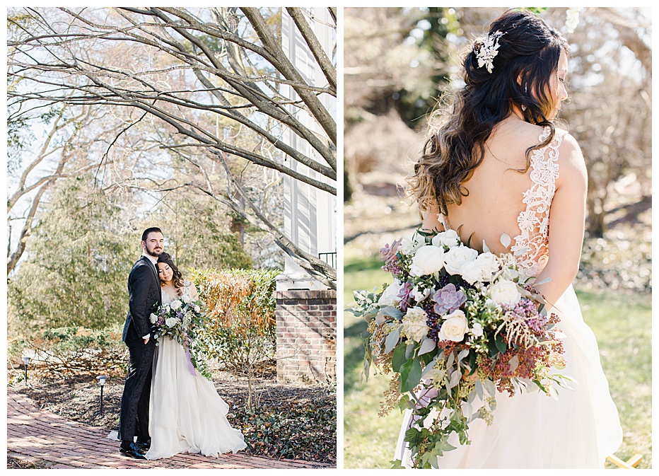 Fine Art Lilac Wedding at the Gray Rock Mansion by LB Photography