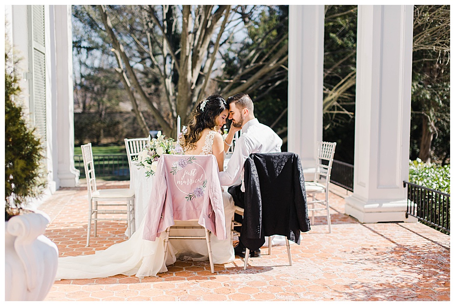 Fine Art Lilac Wedding at the Gray Rock Mansion by LB Photography