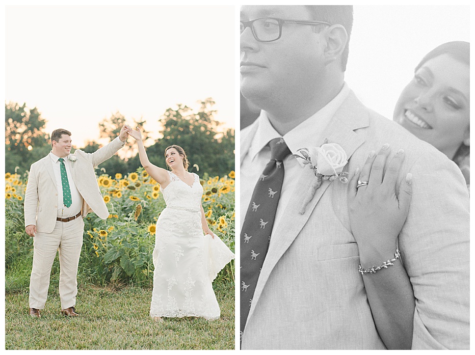 Claire + Glenn | Beautiful and Bright Summer Wedding at the Belmont Farm by Washington, DC Wedding Photographer LB Photography 