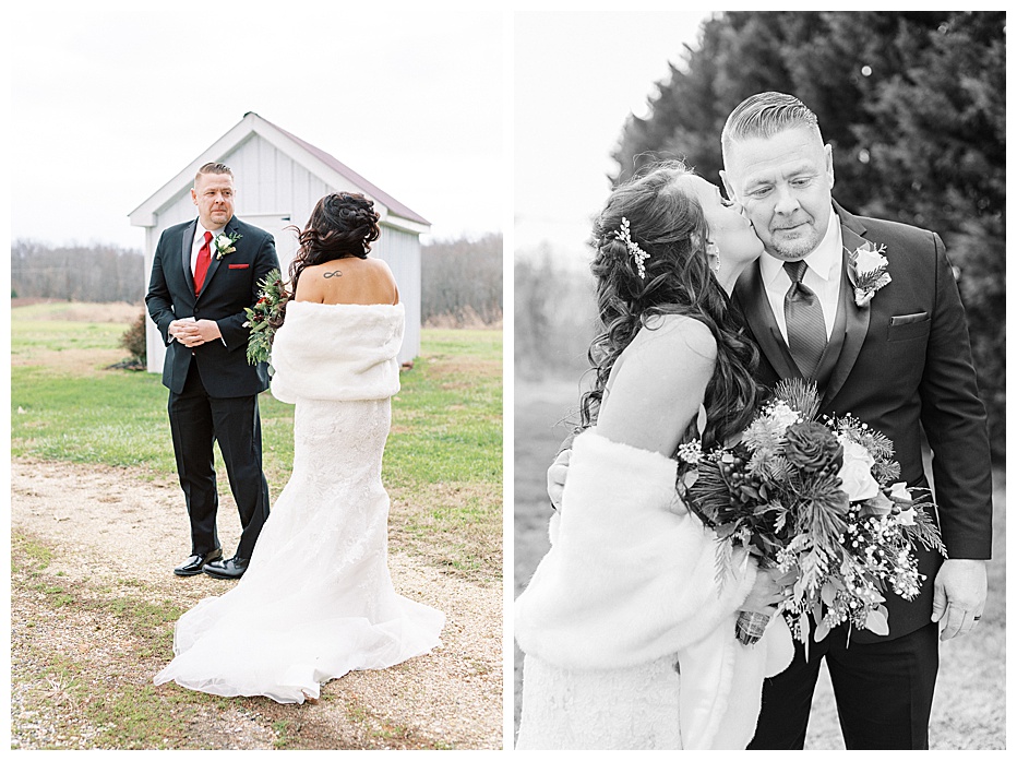 Christmas Inspired Wedding at the Belmont by LB Photography