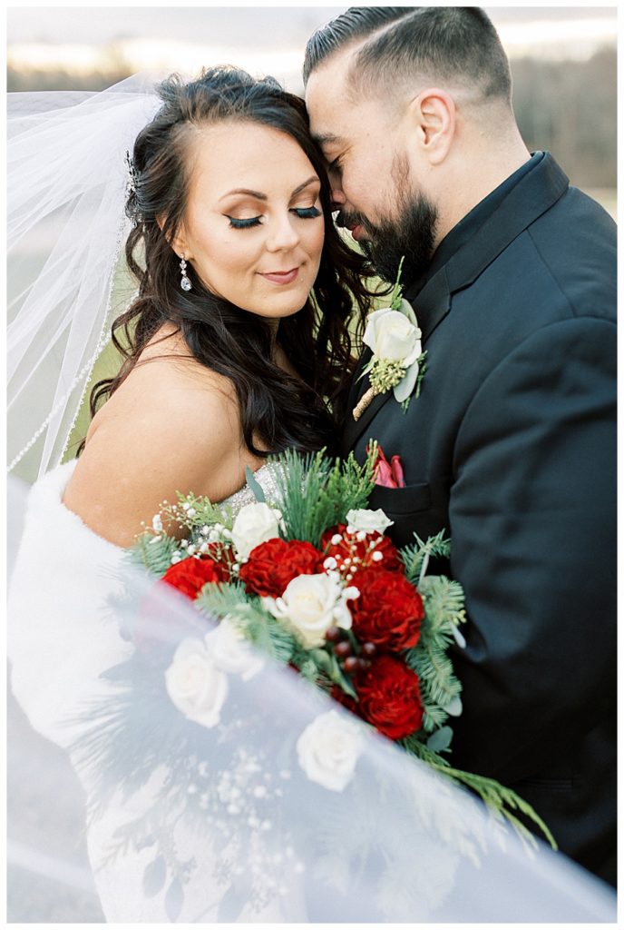 Christmas Inspired Wedding at the Belmont by LB Photography